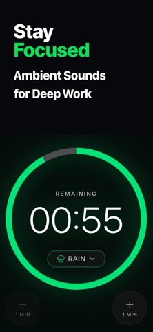 TimeIQ: Focus Timer & Flow Screenshot 2 of 3
