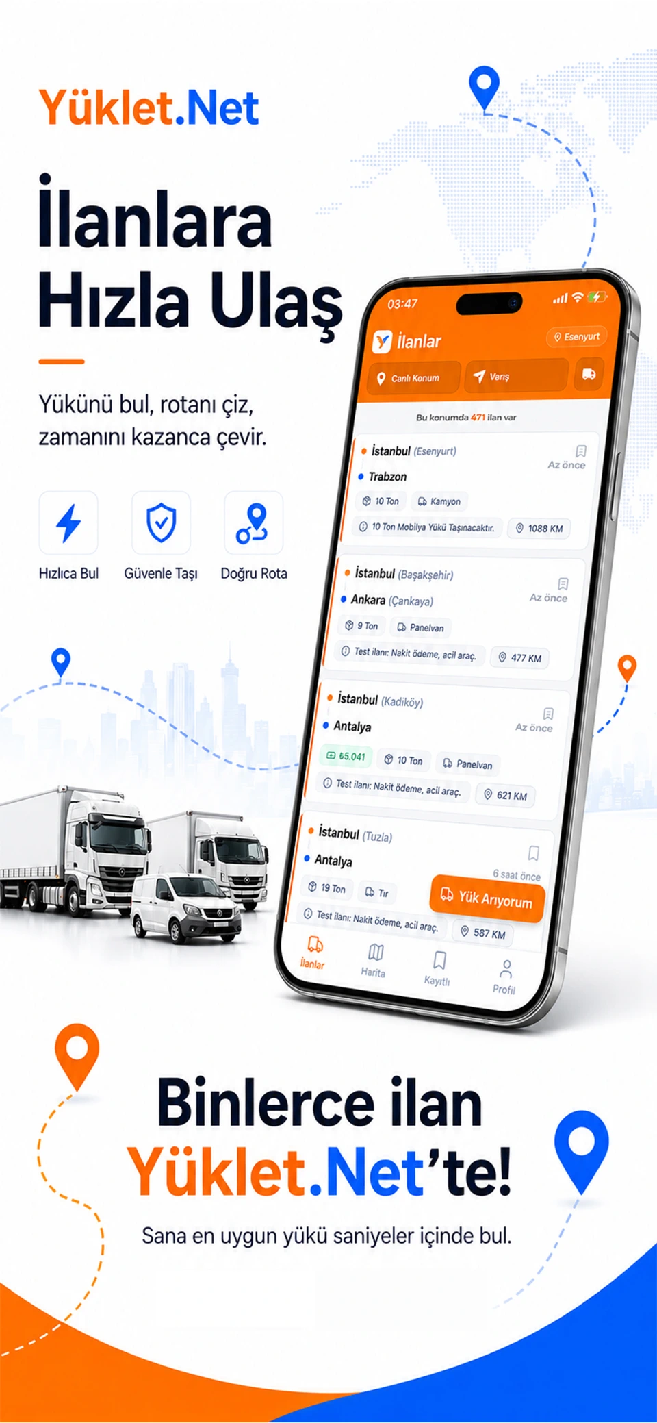 Yüklet.net screenshot