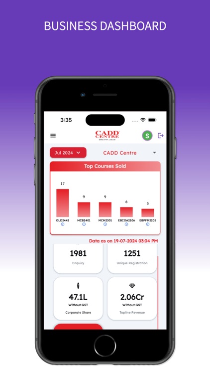 CADD Centre - Business App