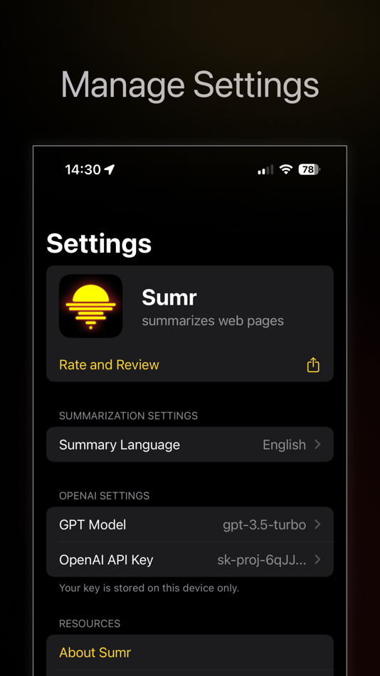 #3. Sumr tldr (iOS) 게시자: Pavel Larionov