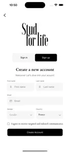 STUDFORLIFE screenshot #1 for iPhone