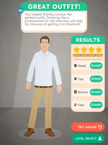 You're Hired: The Fit iPad screenshot