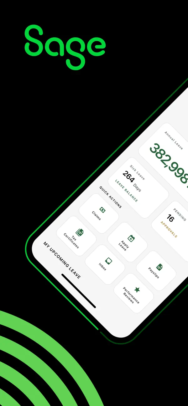Screenshot #1 pour Sage Self Service