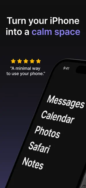 Chill Phone - Minimal Launcher screenshot 1