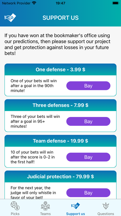 Ctavki - football predictions! Screenshot