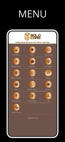 Gold Core Precious Metals screenshot