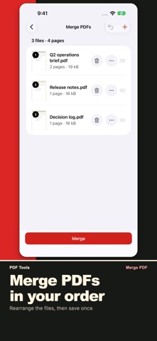 PDF Tools: Merge, Compress Screenshot 4 of 9