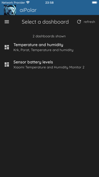 aiPolar IoT Screenshot