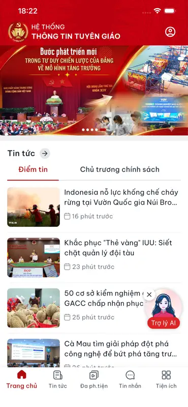 Hệ thống Thông tin Tuyên giáo screenshot 5 of 8