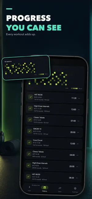 Tabata Timer: Train & Rest screenshot 3