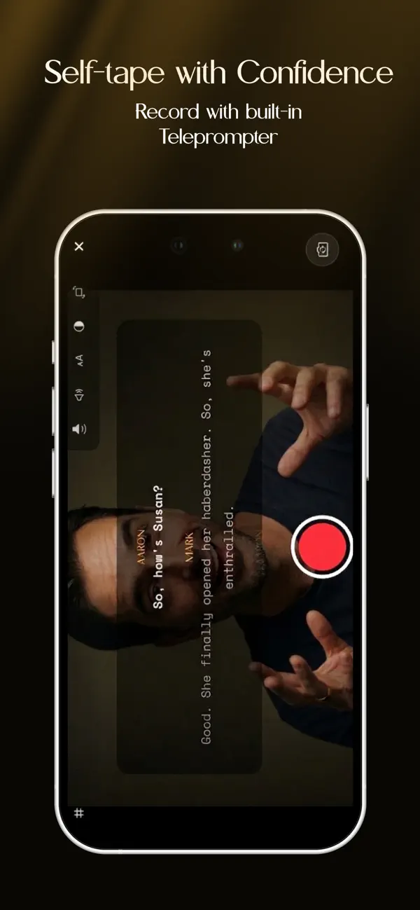 Screenshot #1 pour ActingPal: AI Scene Partner