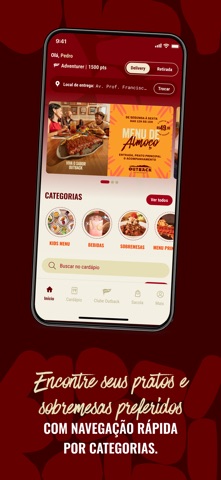 Meu Outback iPhone screenshot 2
