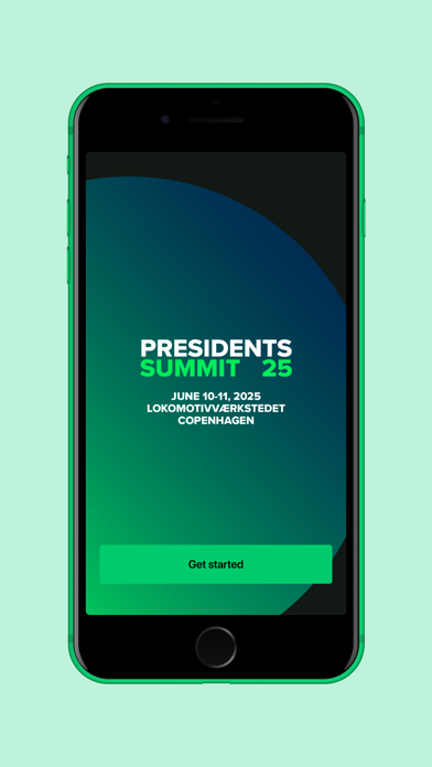 Presidents Summit app screenshot