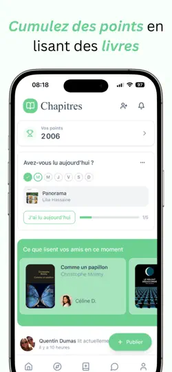 Capture d'écran de Chapitres sur iPhone 1