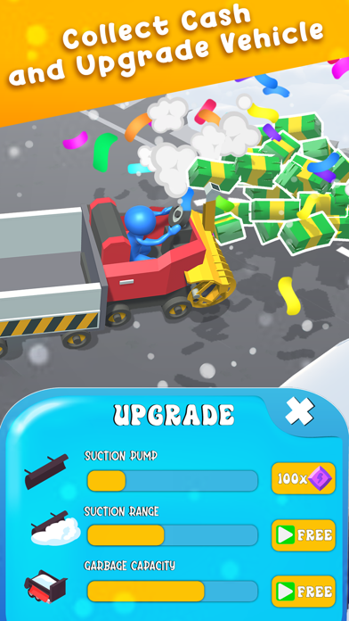 Snow Plow :  Snow Race Game Screenshot