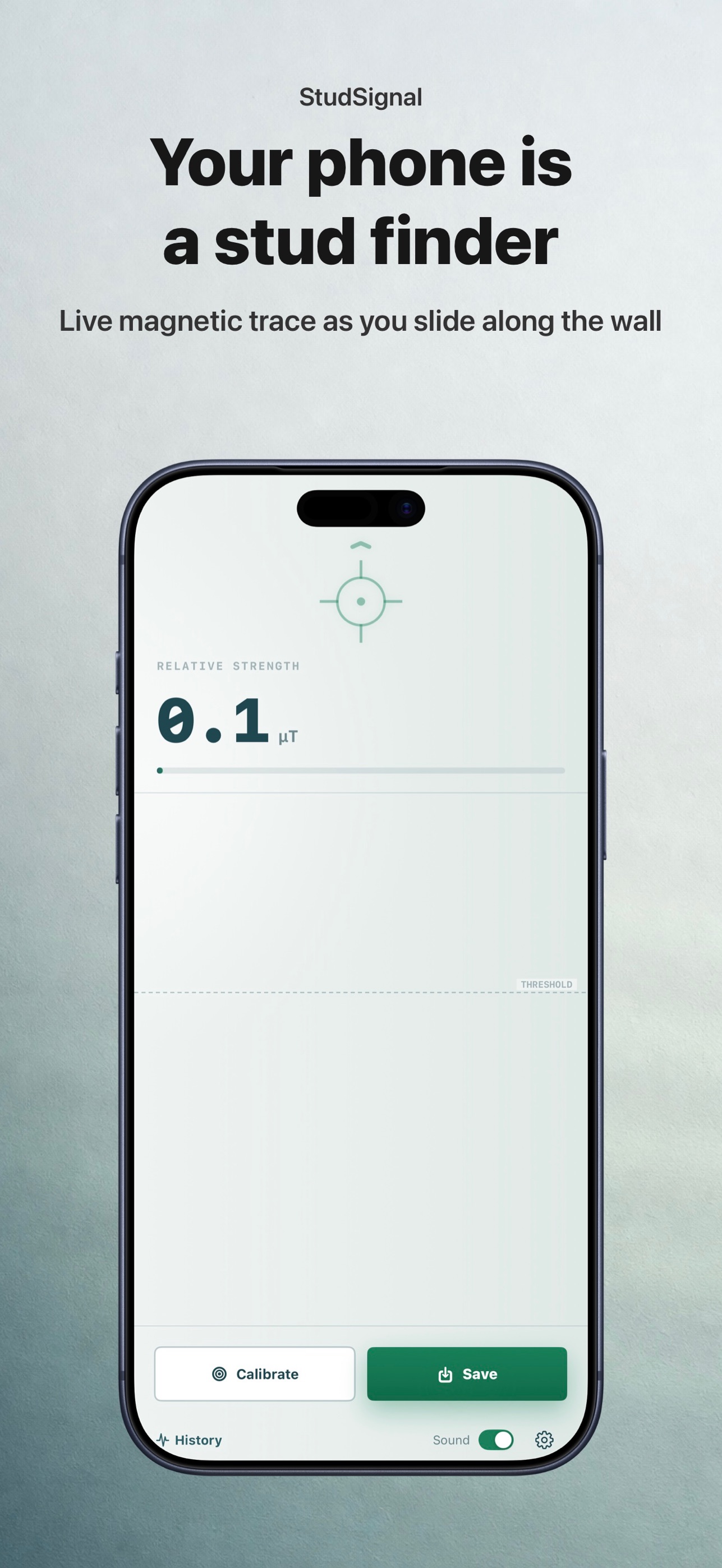 Screenshot 1 of Wall Stud Finder & Scanner
