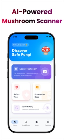 AI Mushroom Detectors screenshot