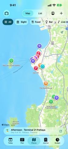 TripPlot: Travel Journal, kuvakaappaus 4