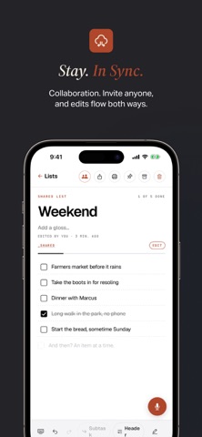 Ink: Notes, Lists & To-Dos Screenshot 9 of 10
