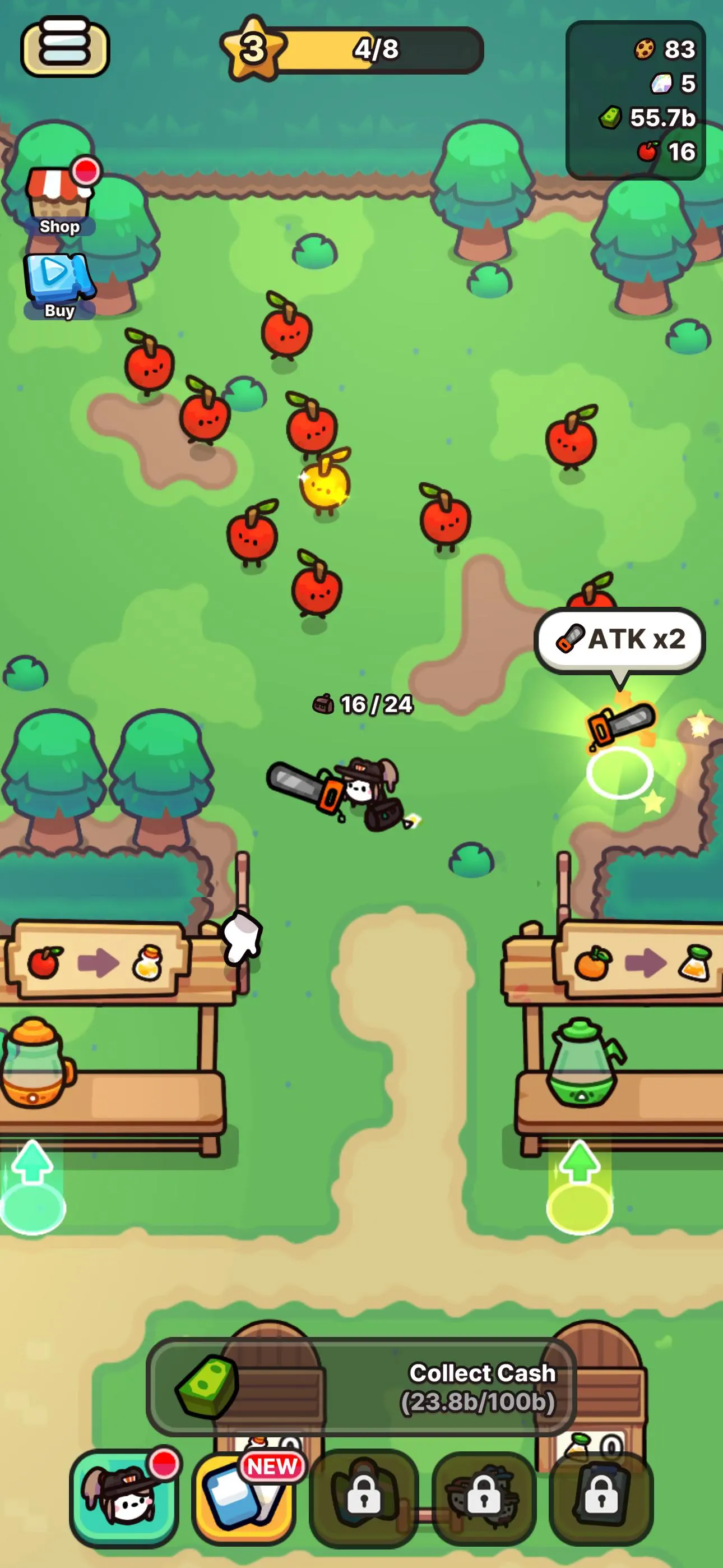 Chainsaw Juice King: Idle Shop screenshot 6
