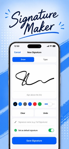 SignPanda: Signature Maker iPhone screenshot