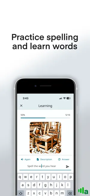 Spell Start - Kids Dictation screenshot 1