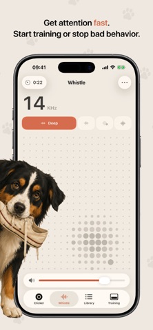 Klicker - The Dog Training App iPhone screenshot