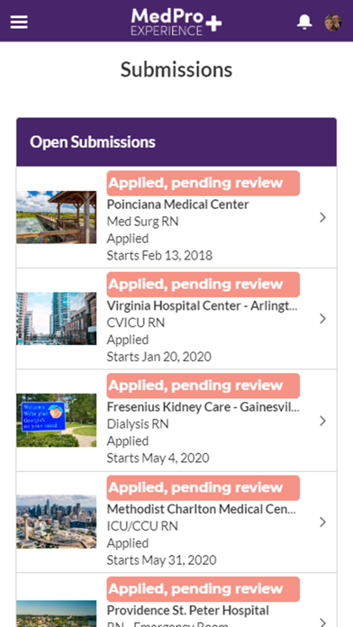 MedPro Experience Plus Screenshot