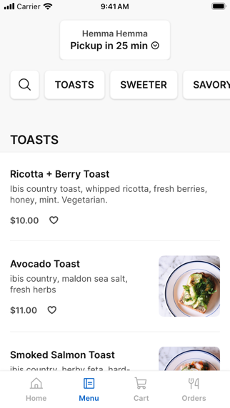 Hemma Hemma To Go iPhone screenshot 2 - Food & Drink app