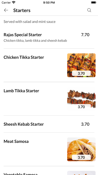 Raja Fastfood Ltd. Screenshot