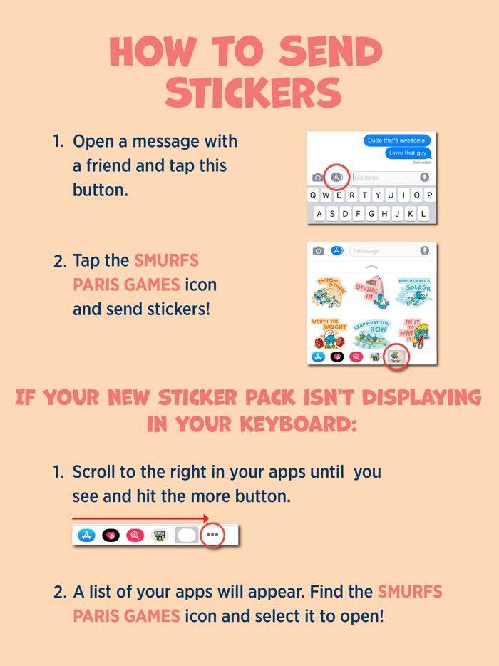 The Smurfs Paris Games 2024