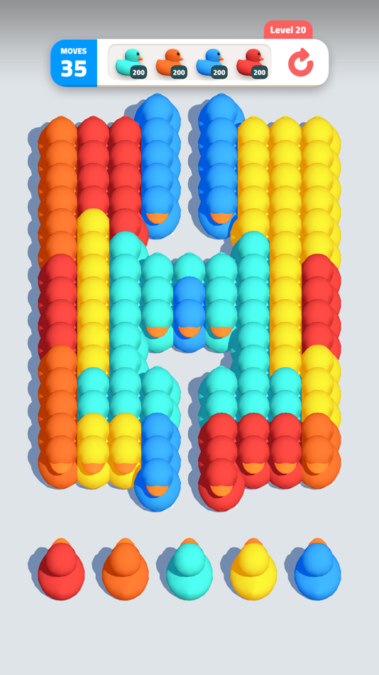 #3. Match Duck (iOS) 由: Roman Gangan