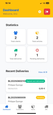 Easy Delivery Note Screenshot 3 of 4