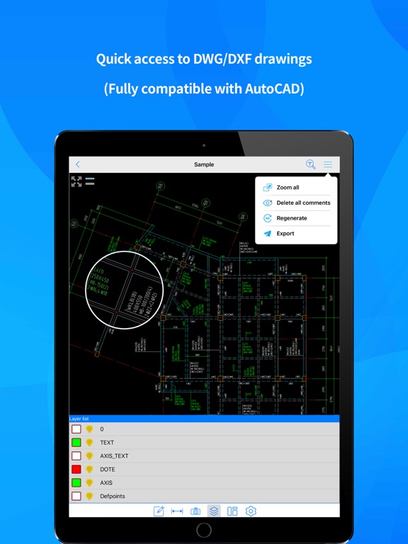 Screenshot #4 pour CAD Reader-View & Measure DWG