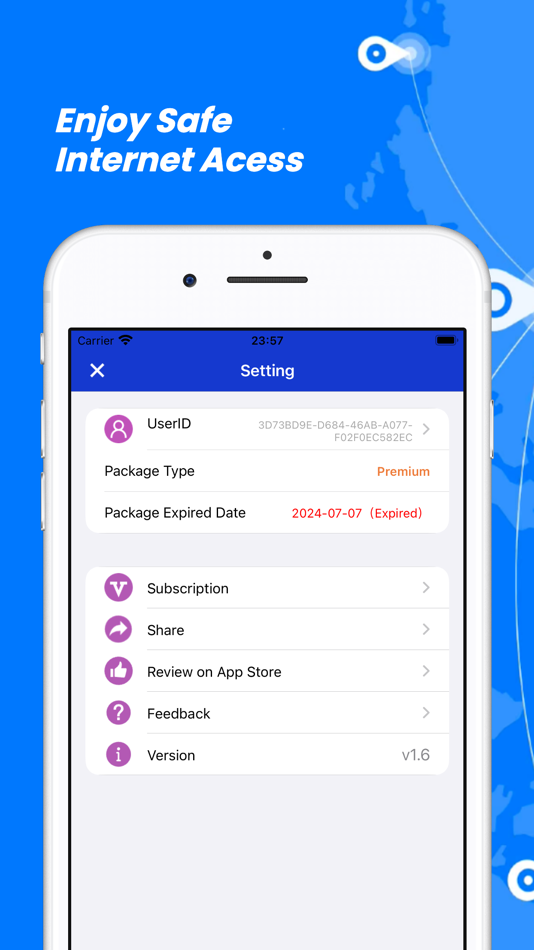 #4. NiceVPN-Super Unlimited Proxy (iOS) بواسطة: Sichuan Sheng'anhe Ecotechnology Co., Ltd.