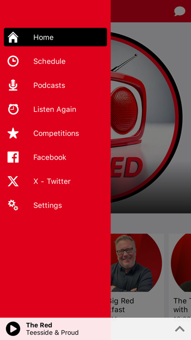 The Red Radio Screenshot