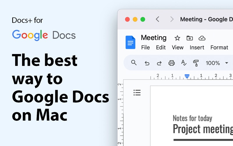 Screenshot #1 pour Docs+ for Google Docs