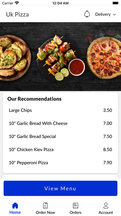 Uk Pizza Sheffield Screenshot