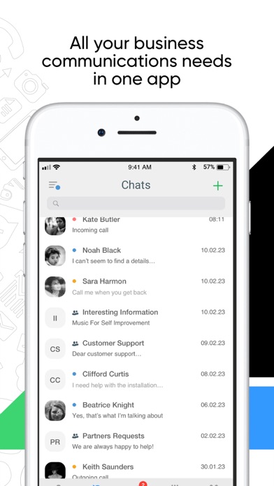 Screenshot 1 of SmartPBX Softphone App