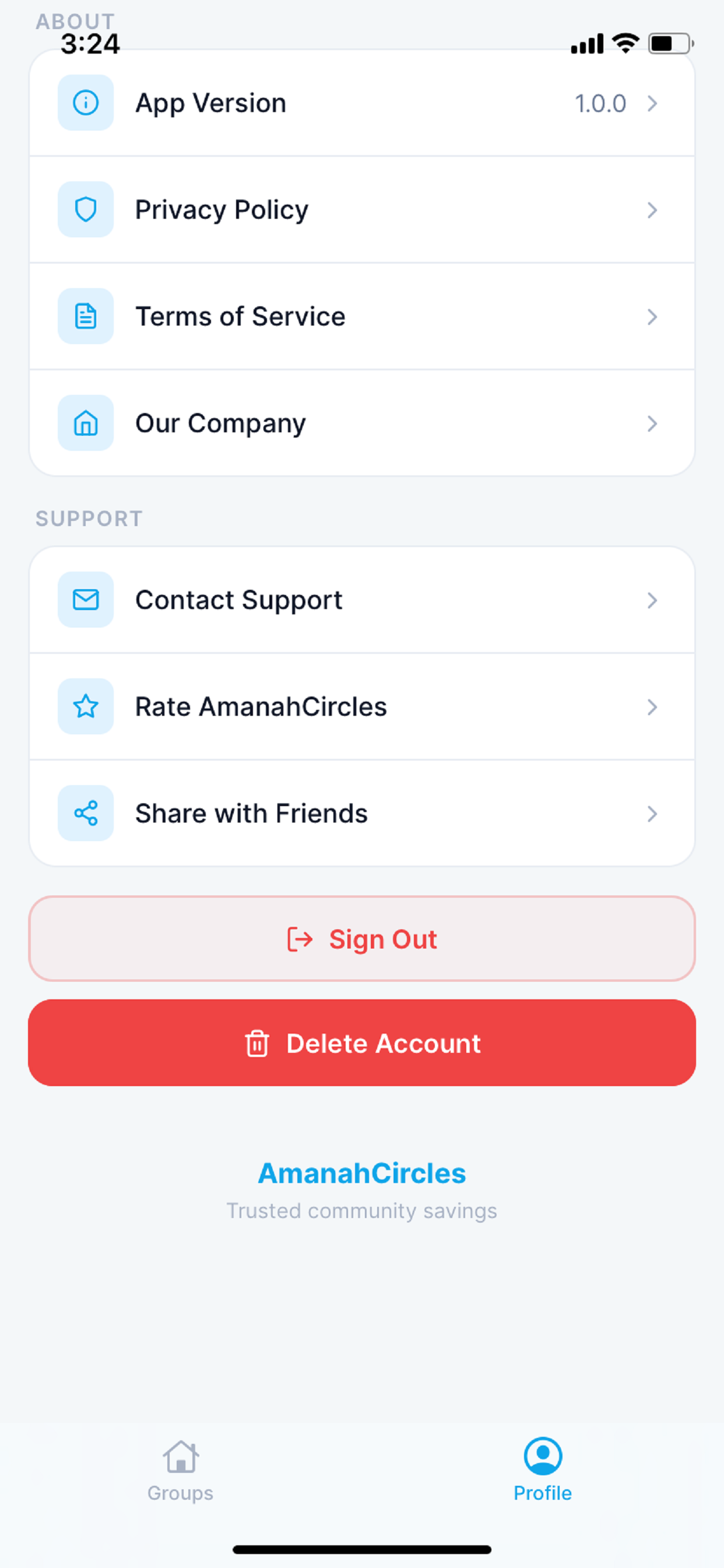 Amanah Circles screenshot 4