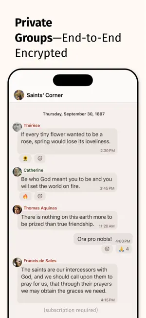 Fidei Chat screenshot 3