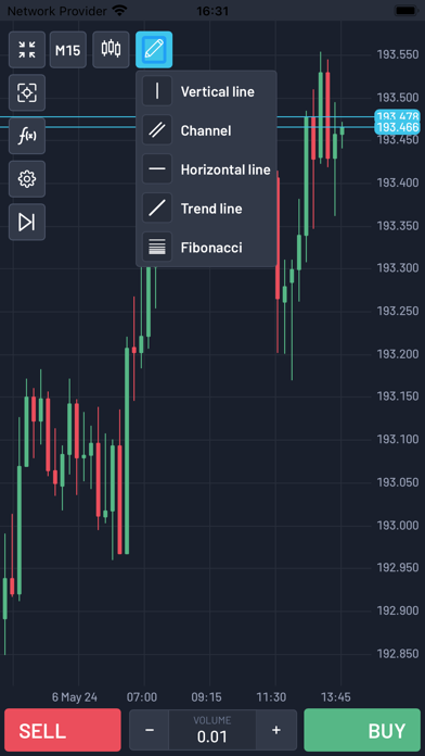 MyFundedFX MatchTrader Screenshot