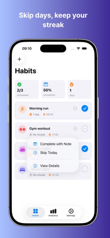 Habit Tracker - Stepwise screenshot