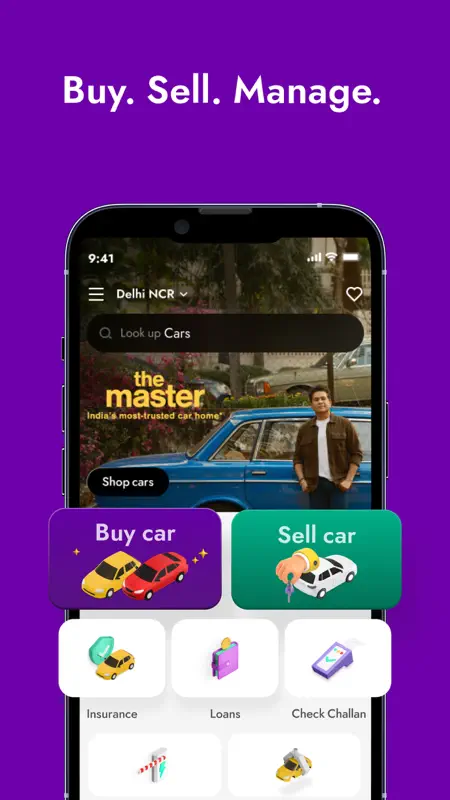 Spinny - Buy & Sell Used Cars screenshot 1 of 8