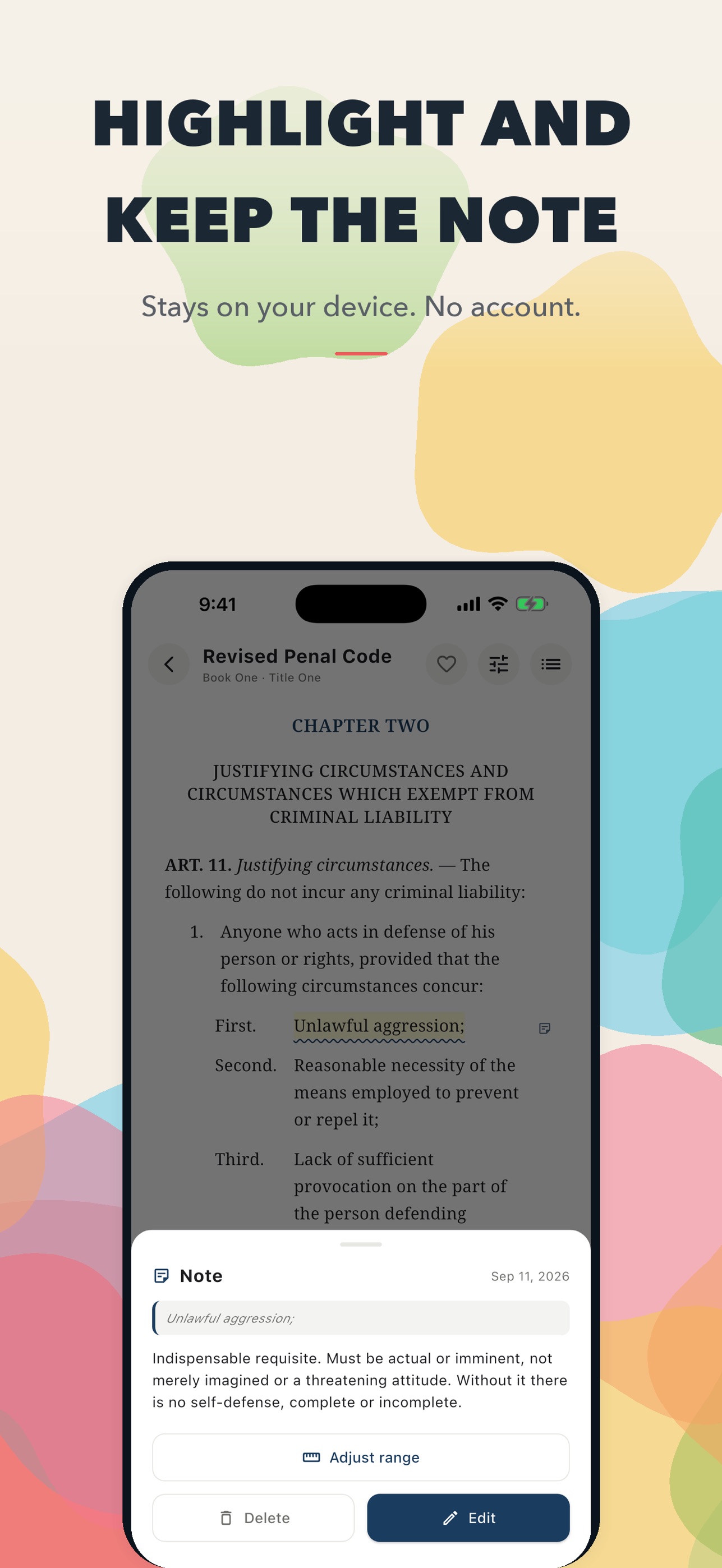 Screenshot 5 of Lexify: Philippine Law Codals