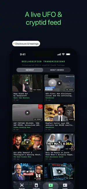 Alien & Cryptid Scanner screenshot 1