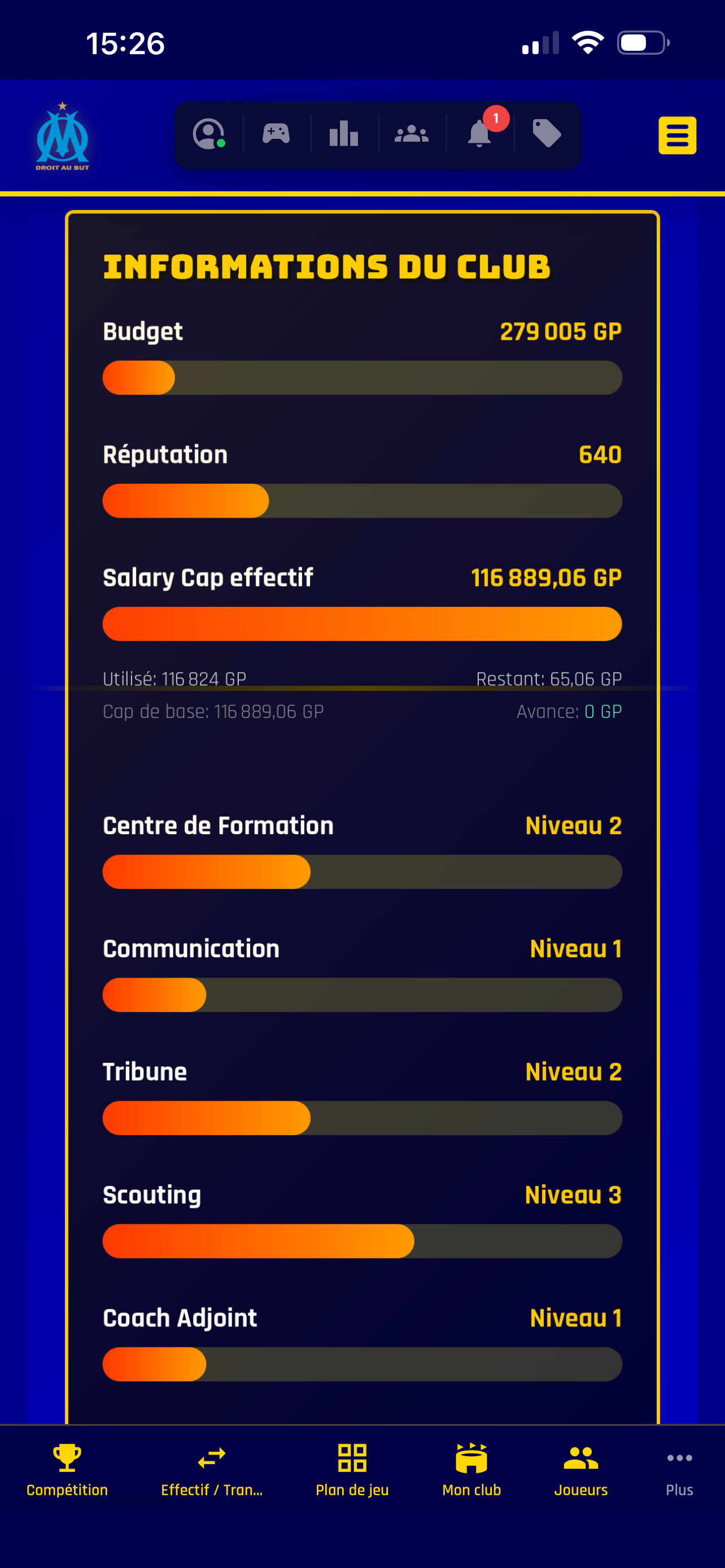 Master League screenshot 8