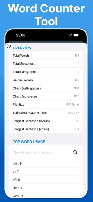 Word Count ™ screenshot 2