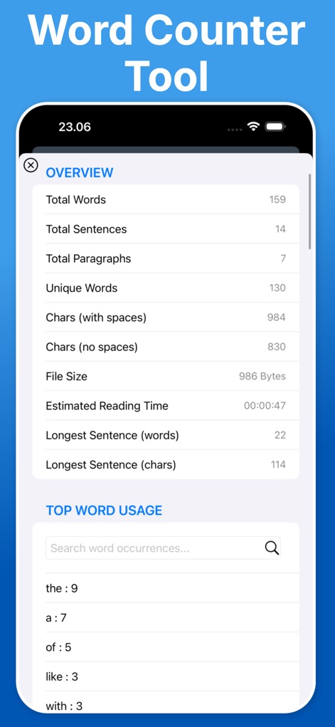 Word Count ™ - Productivity App | MWM