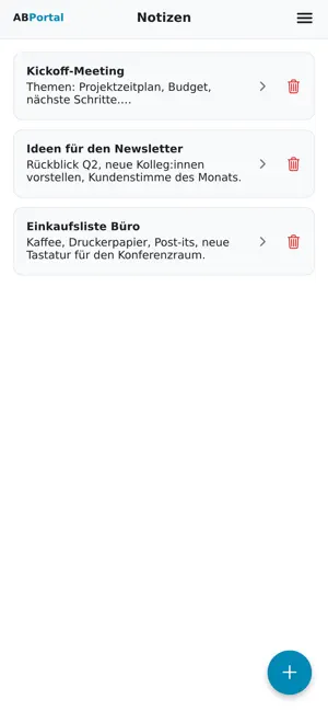 ABPortal screenshot 2